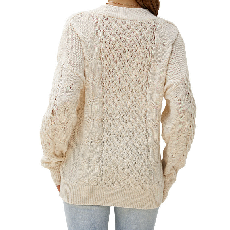 Pull-over ample et polyvalent pour femme